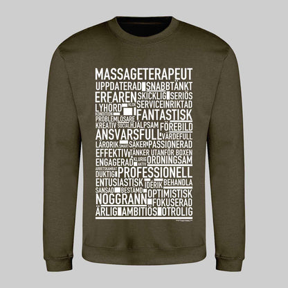 Massageterapeut Text Sweatshirt