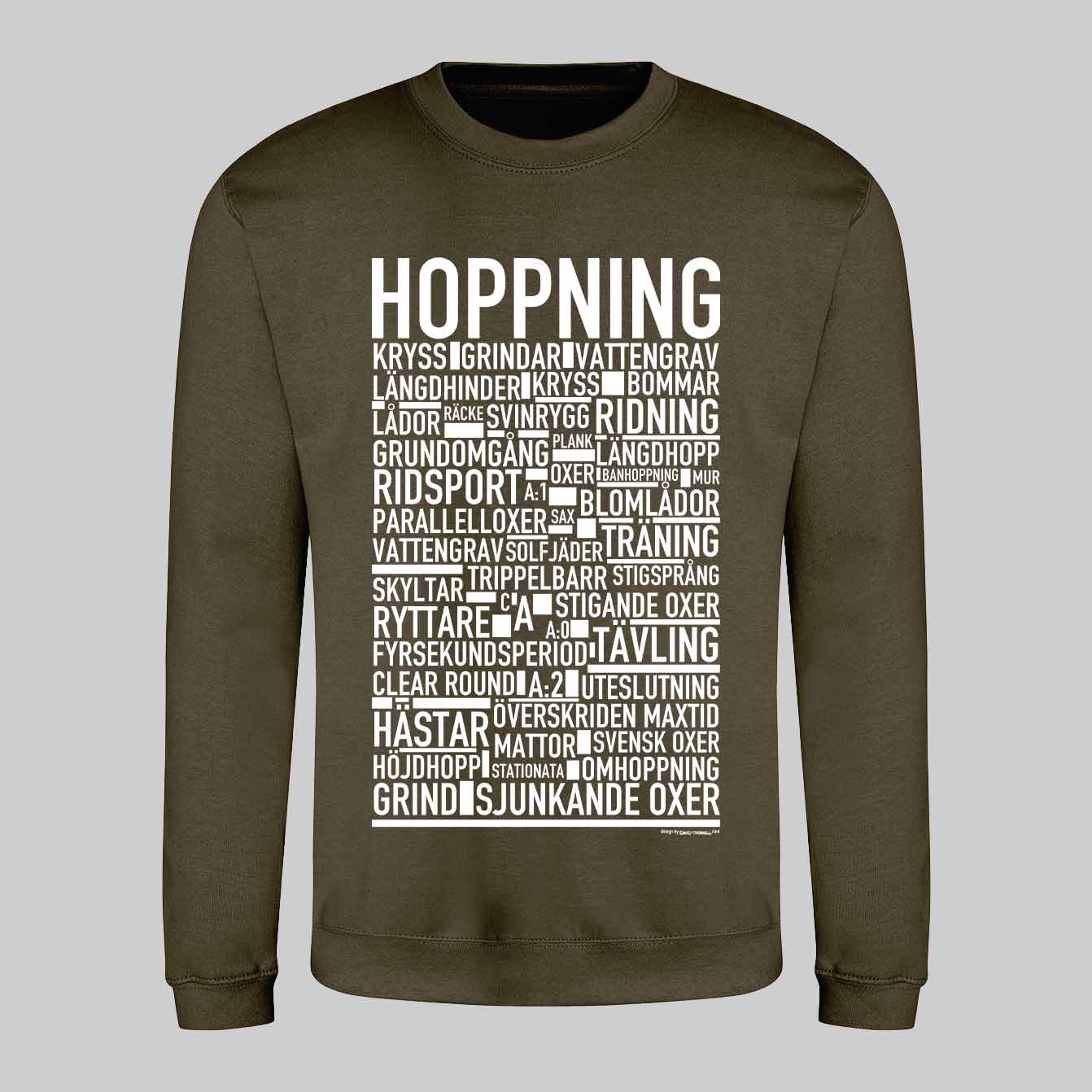 Hoppning Text Sweatshirt