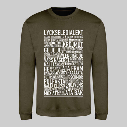 Lycksele Dialekt Text Sweatshirt