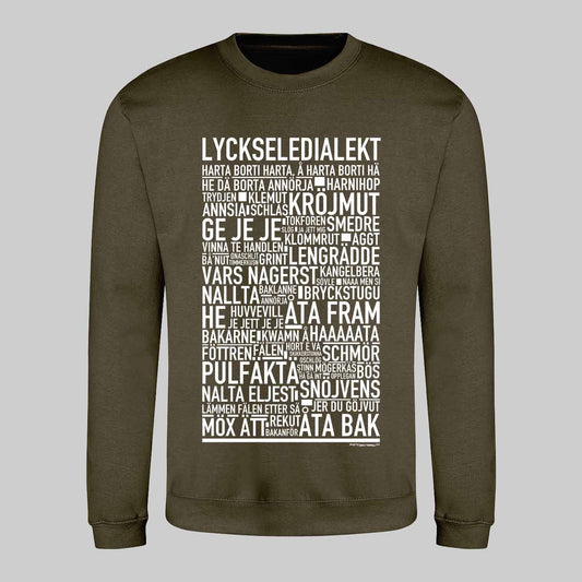 Lycksele Dialekt Text Sweatshirt