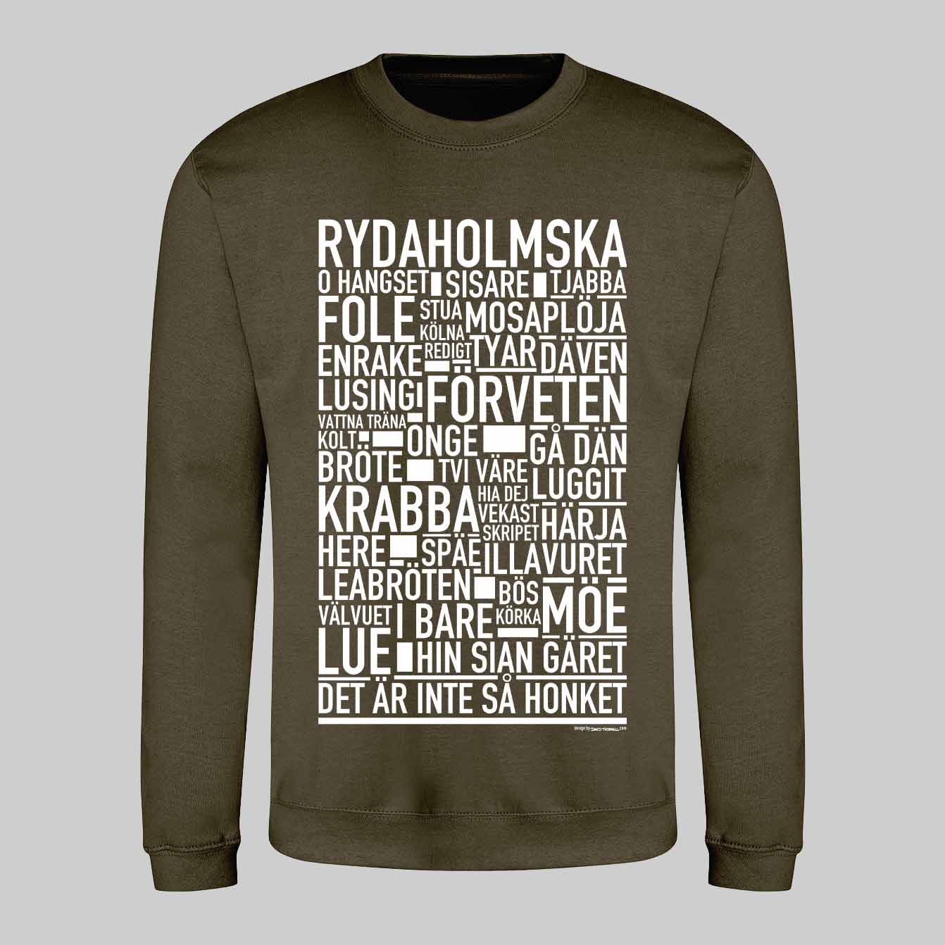 Rydaholmska Dialekt Text Sweatshirt