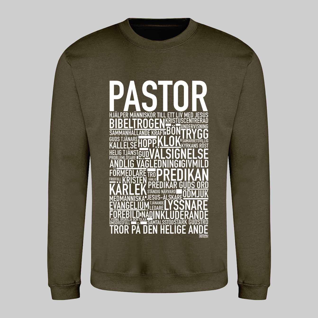 Pastor Text Sweatshirt