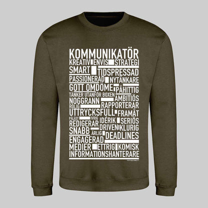 Kommunikatör Text Sweatshirt