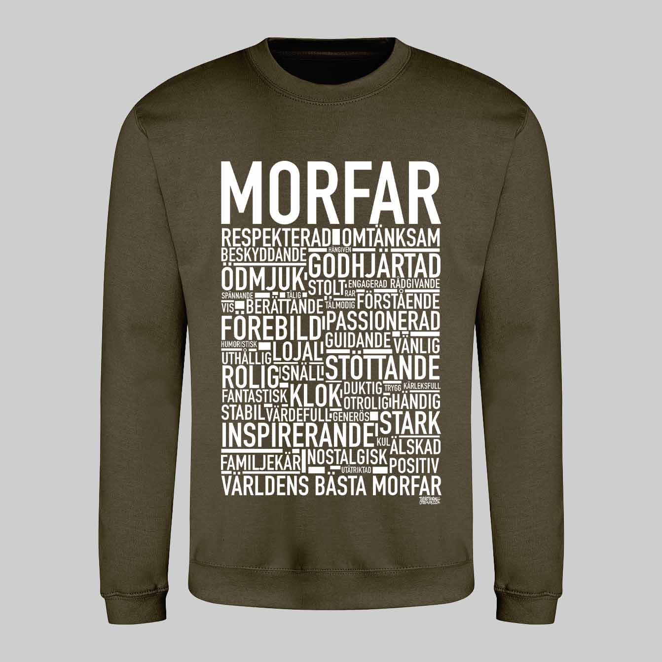 Morfar 2024 Text Sweatshirt