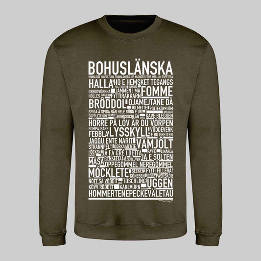 Bohuslänska Dialekt Text Sweatshirt