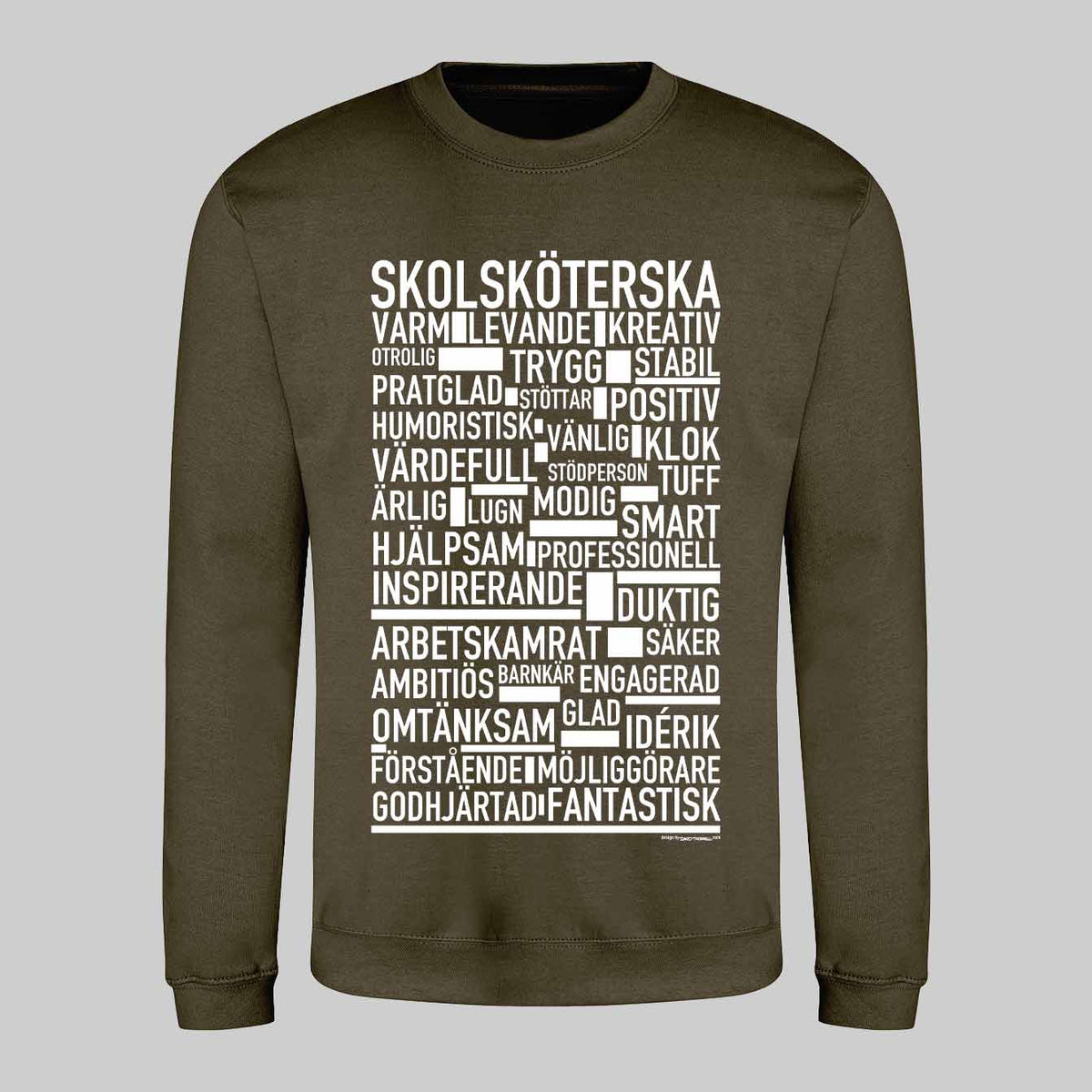 Skolsköterska Text Sweatshirt