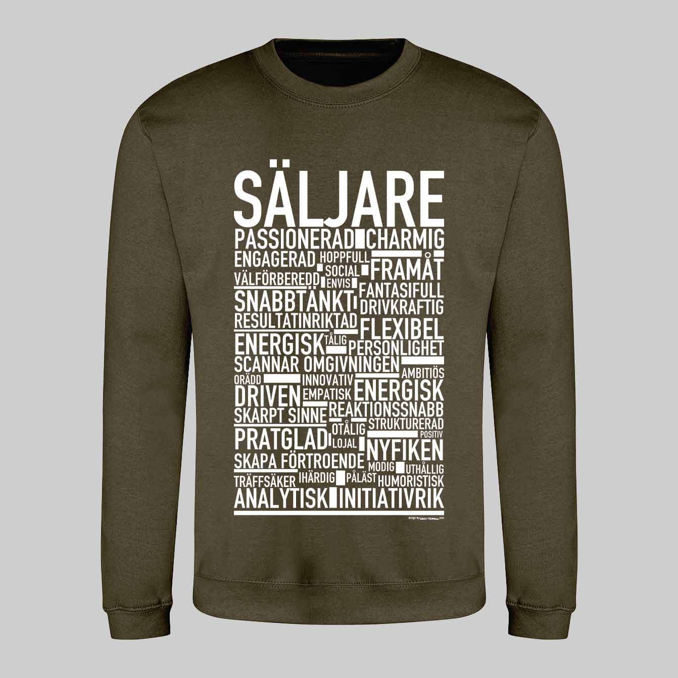 Säljare Text Sweatshirt