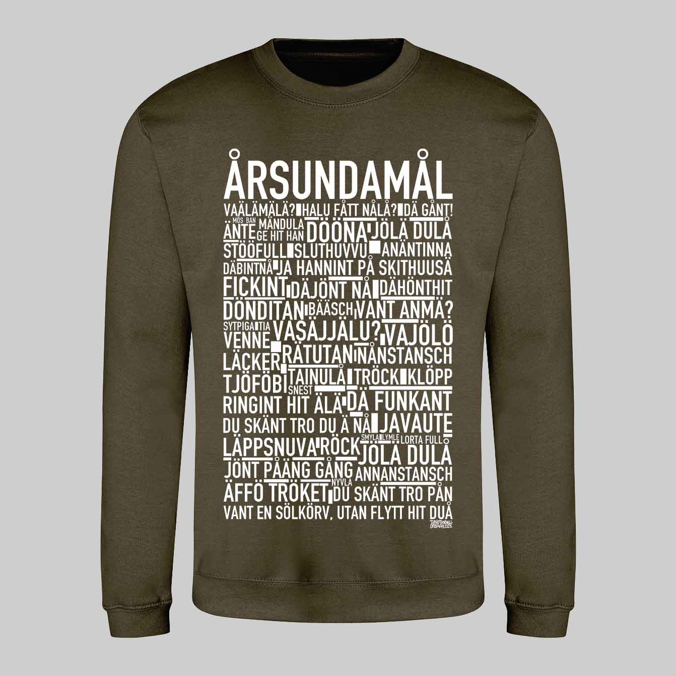Årsundamål Dialekt Text Sweatshirt