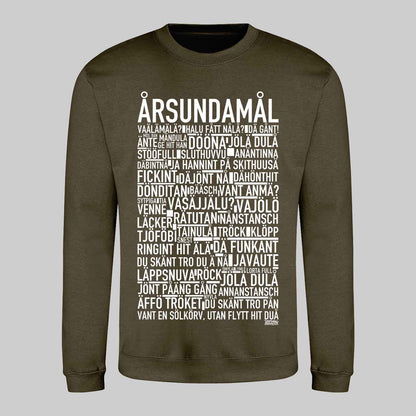 Årsundamål Dialekt Text Sweatshirt