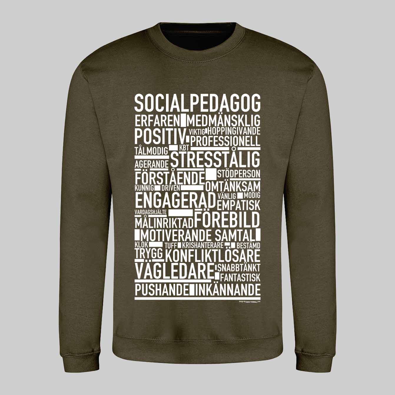 Socialpedagog Text Sweatshirt