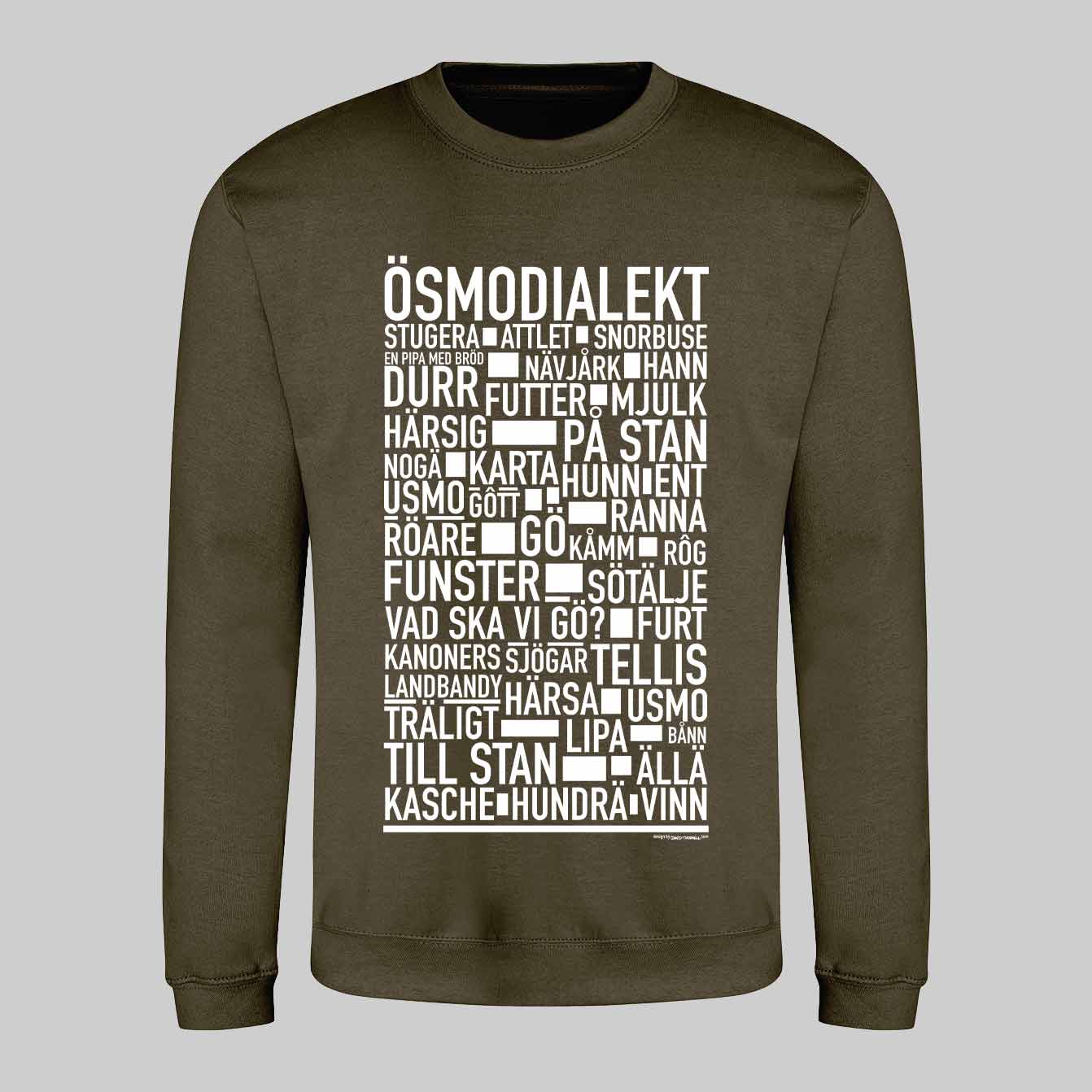 Ösmodialekt Dialekt Text Sweatshirt