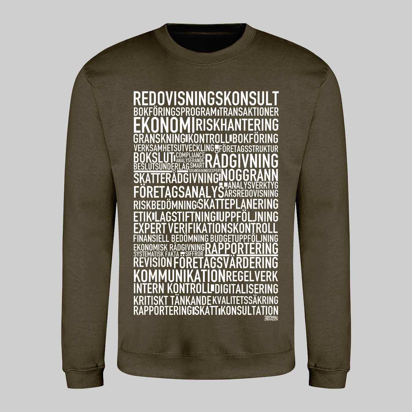 Redovisningskonsult Text Sweatshirt