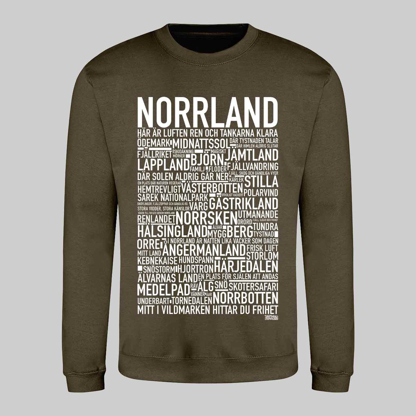 Älskade Norrland 2025 Text Sweatshirt