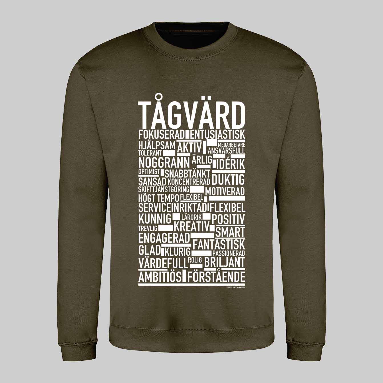 Tågvärd Text Sweatshirt