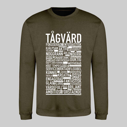 Tågvärd Text Sweatshirt