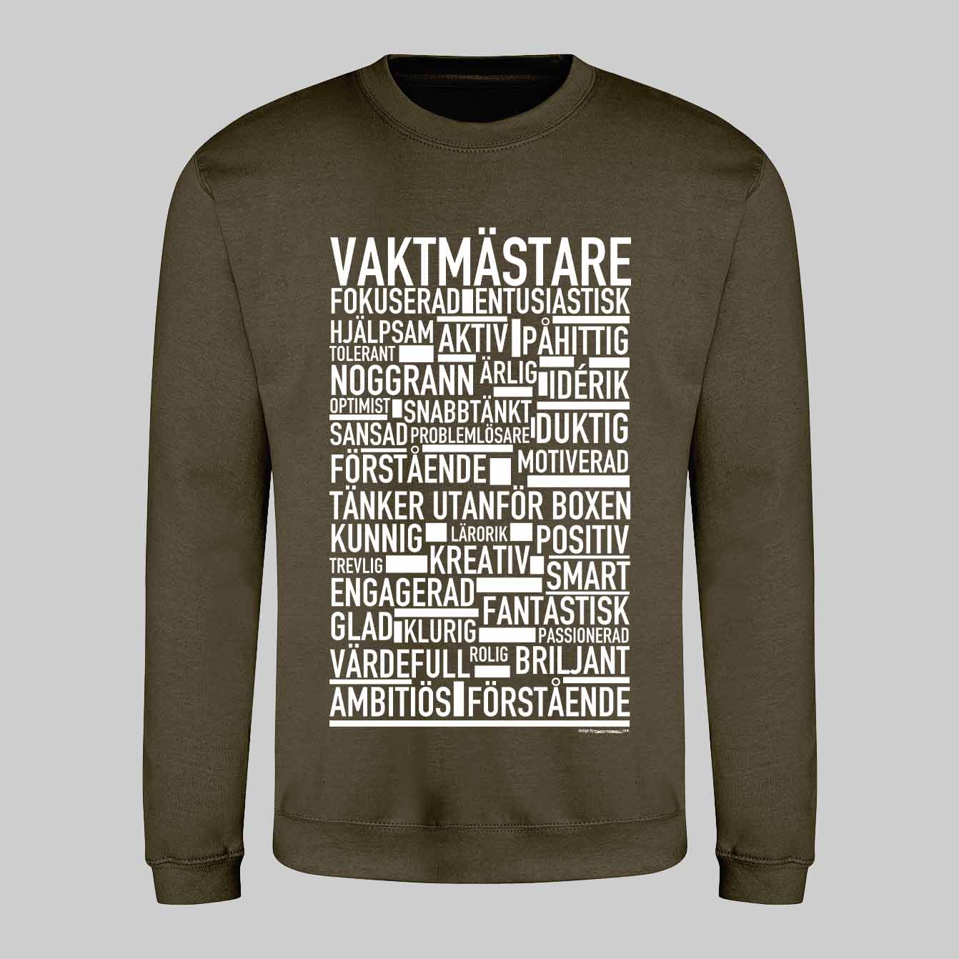 Vaktmästare Text Sweatshirt