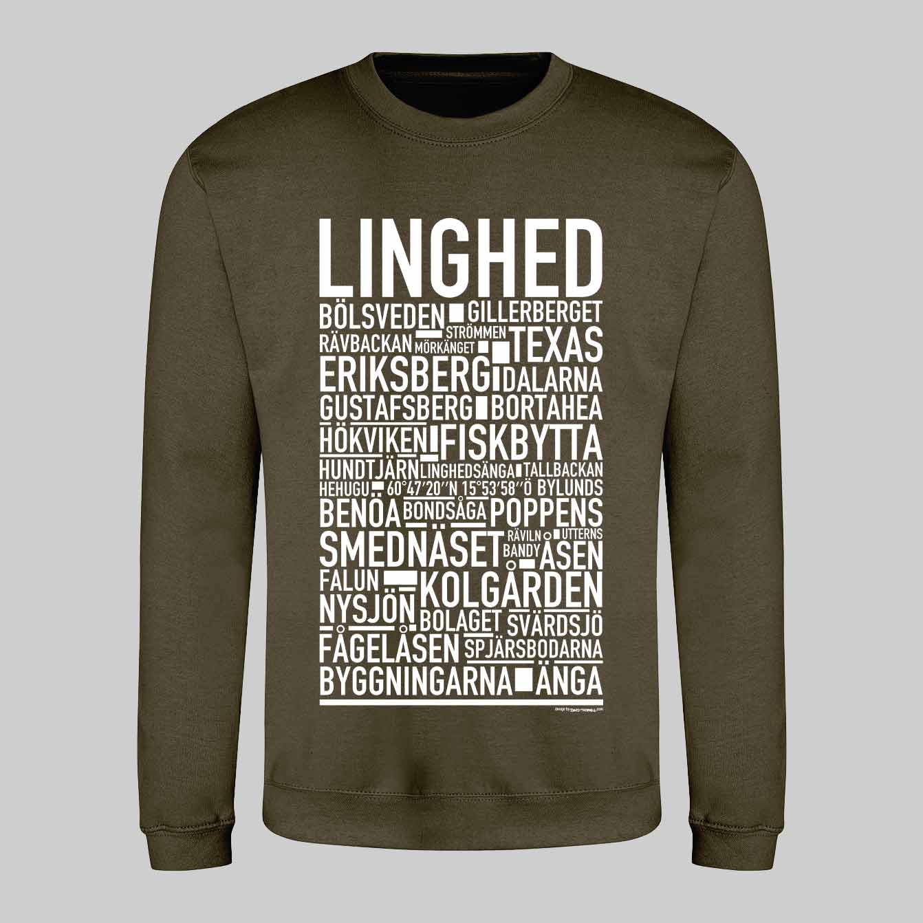 Linghed Text Sweatshirt