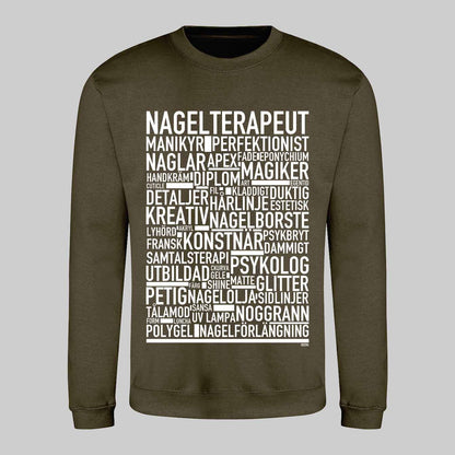 Nagelterapeut Text Sweatshirt