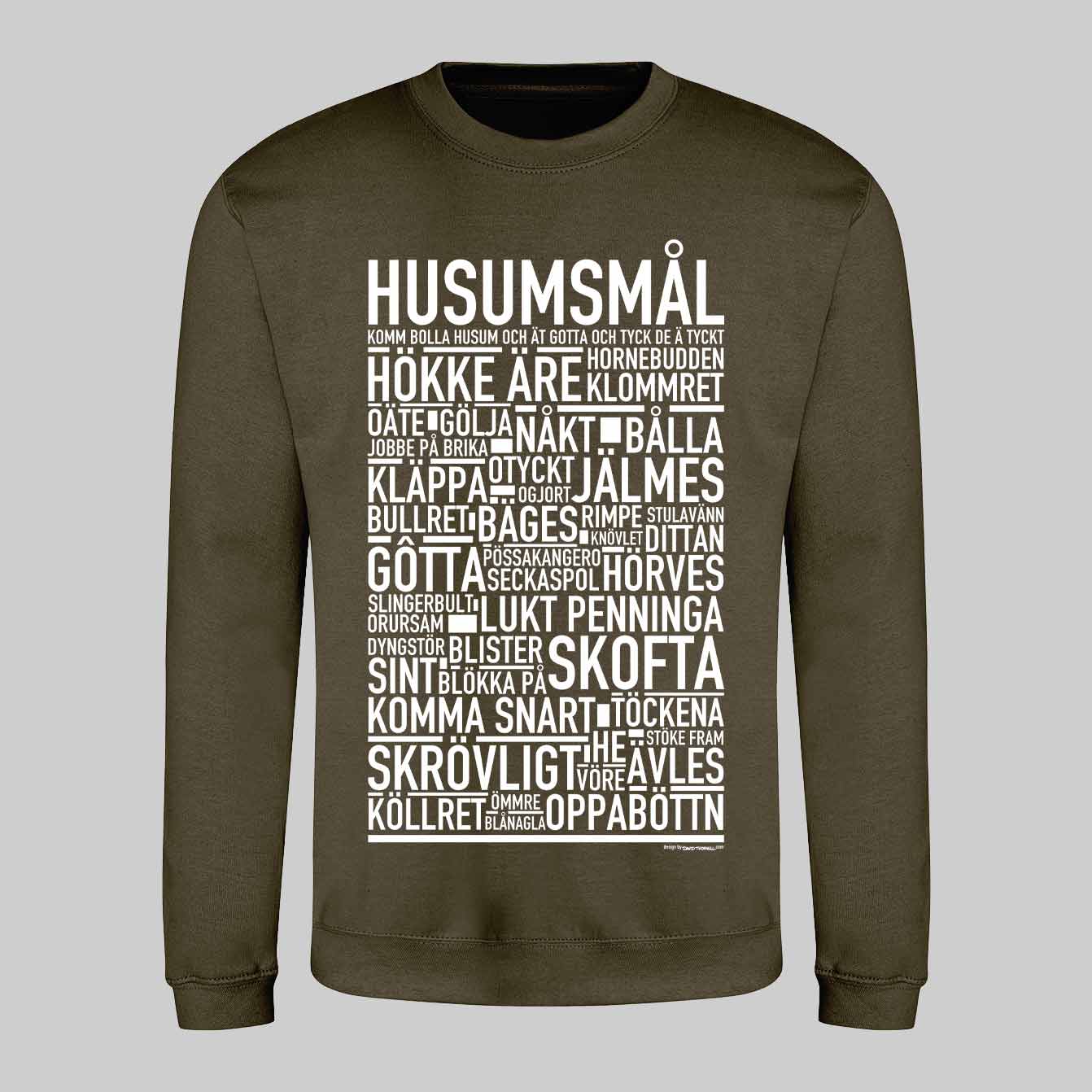 Husumsmål Dialekt Text Sweatshirt
