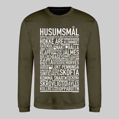 Husumsmål Dialekt Text Sweatshirt