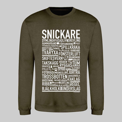 Snickare Text Sweatshirt