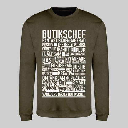Butikschef Text Sweatshirt