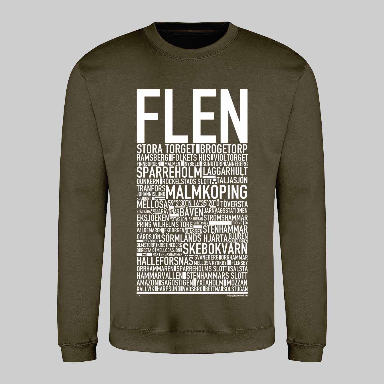 Flen Text Sweatshirt