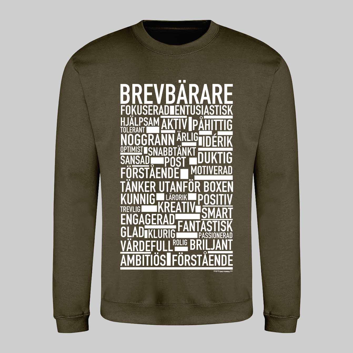 Brevbärare Text Sweatshirt