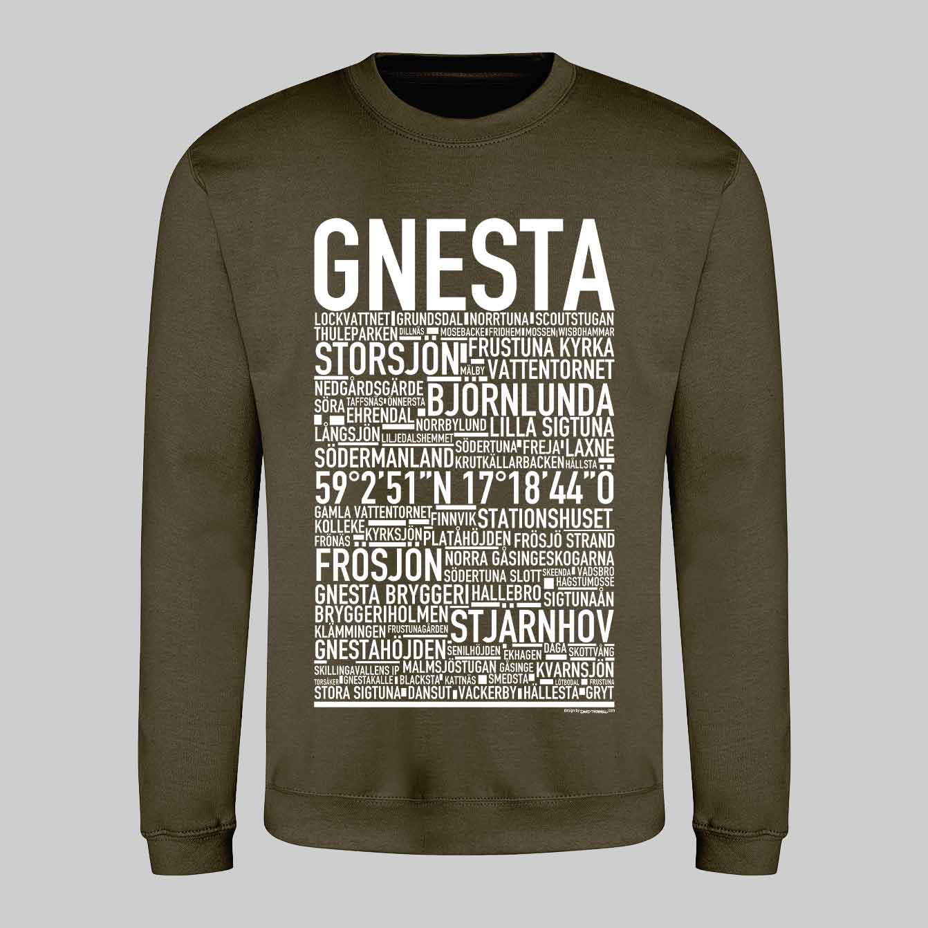 Gnesta Text Sweatshirt