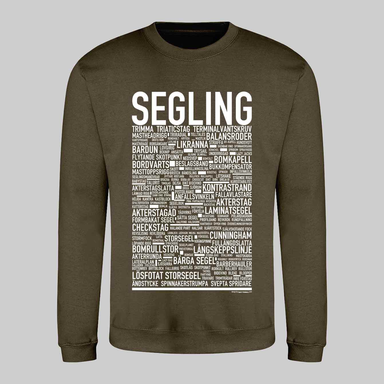 Segling Text Sweatshirt