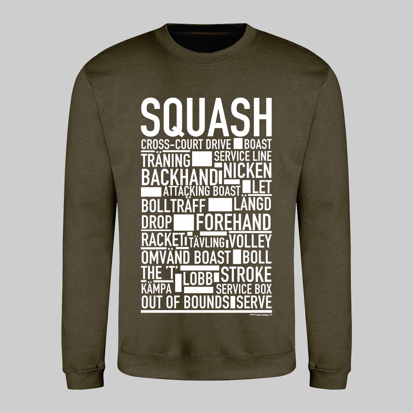 Squash Text Sweatshirt