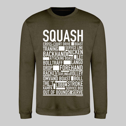 Squash Text Sweatshirt