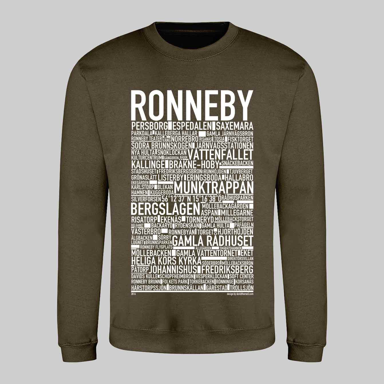 Ronneby Text Sweatshirt