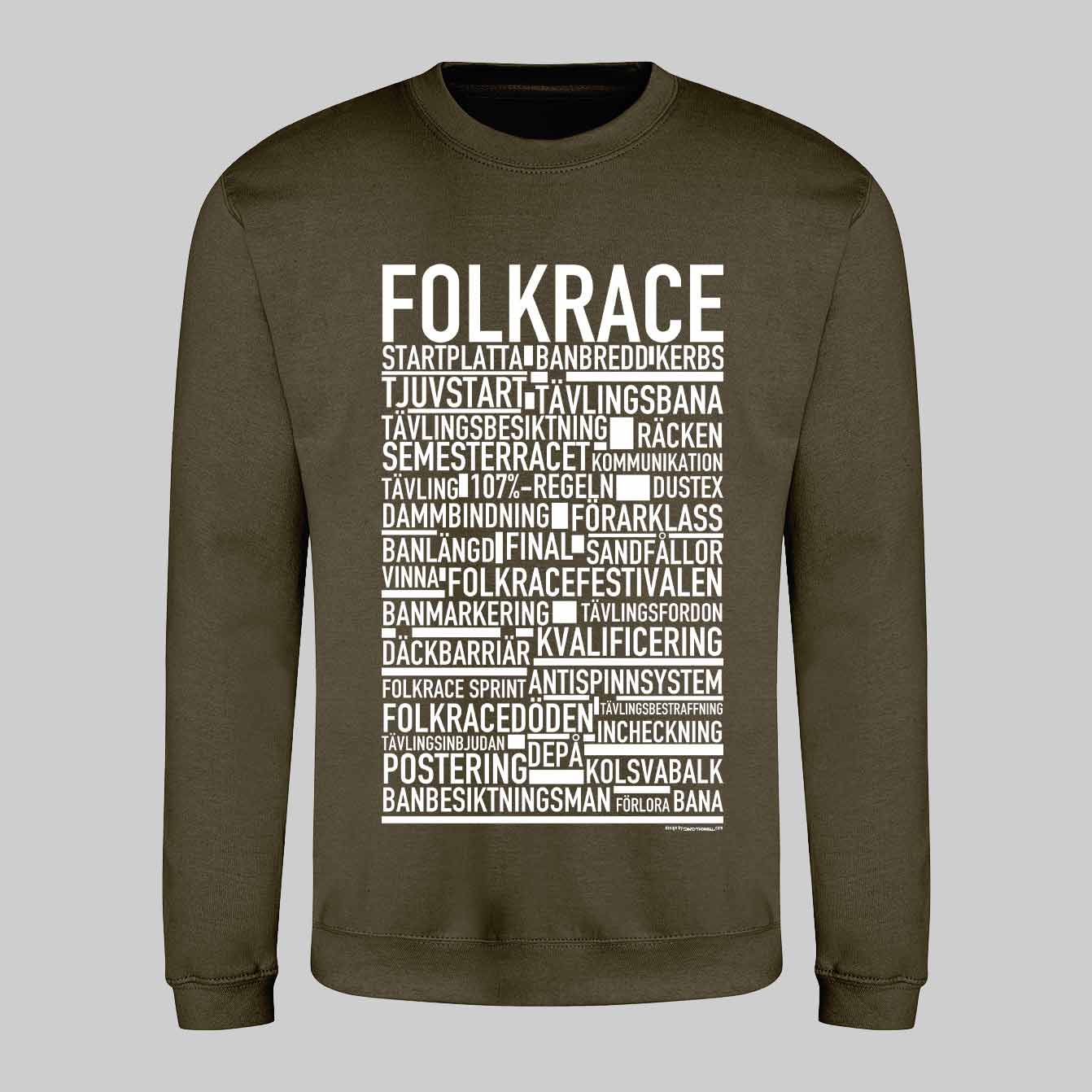 Folkrace Text Sweatshirt