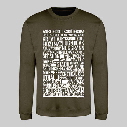 Anestesisjuksköterska Text Sweatshirt