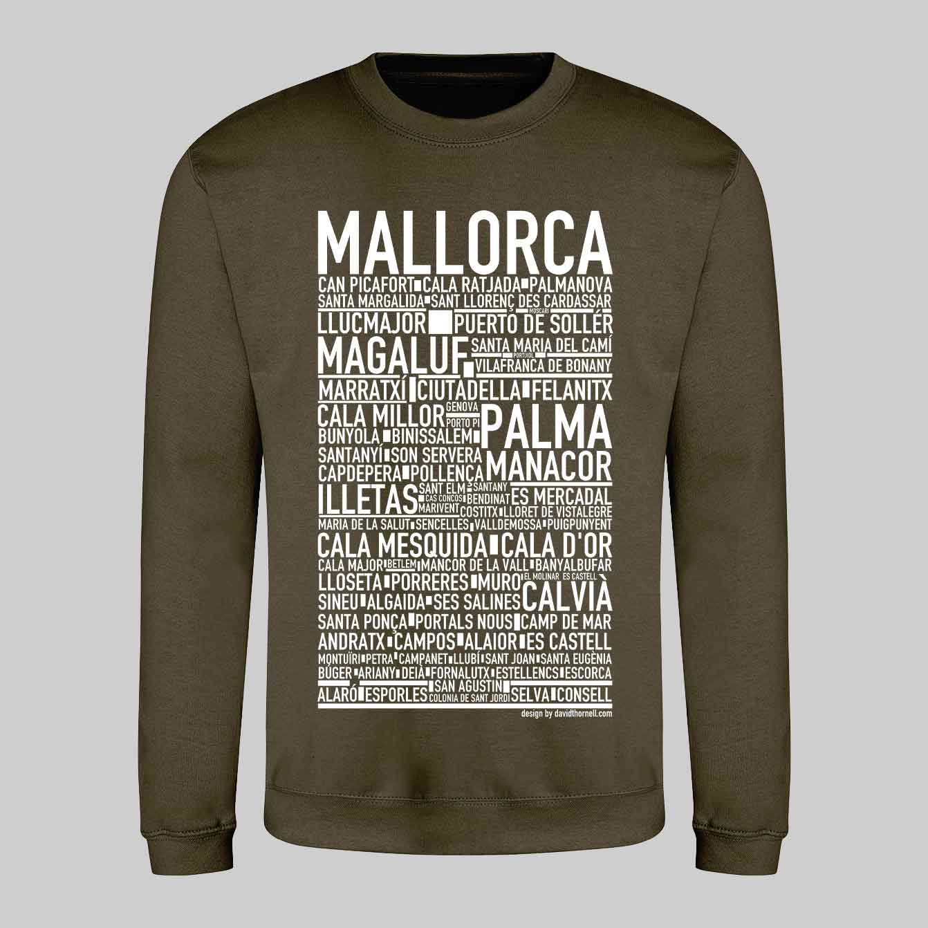 Mallorca Text Sweatshirt