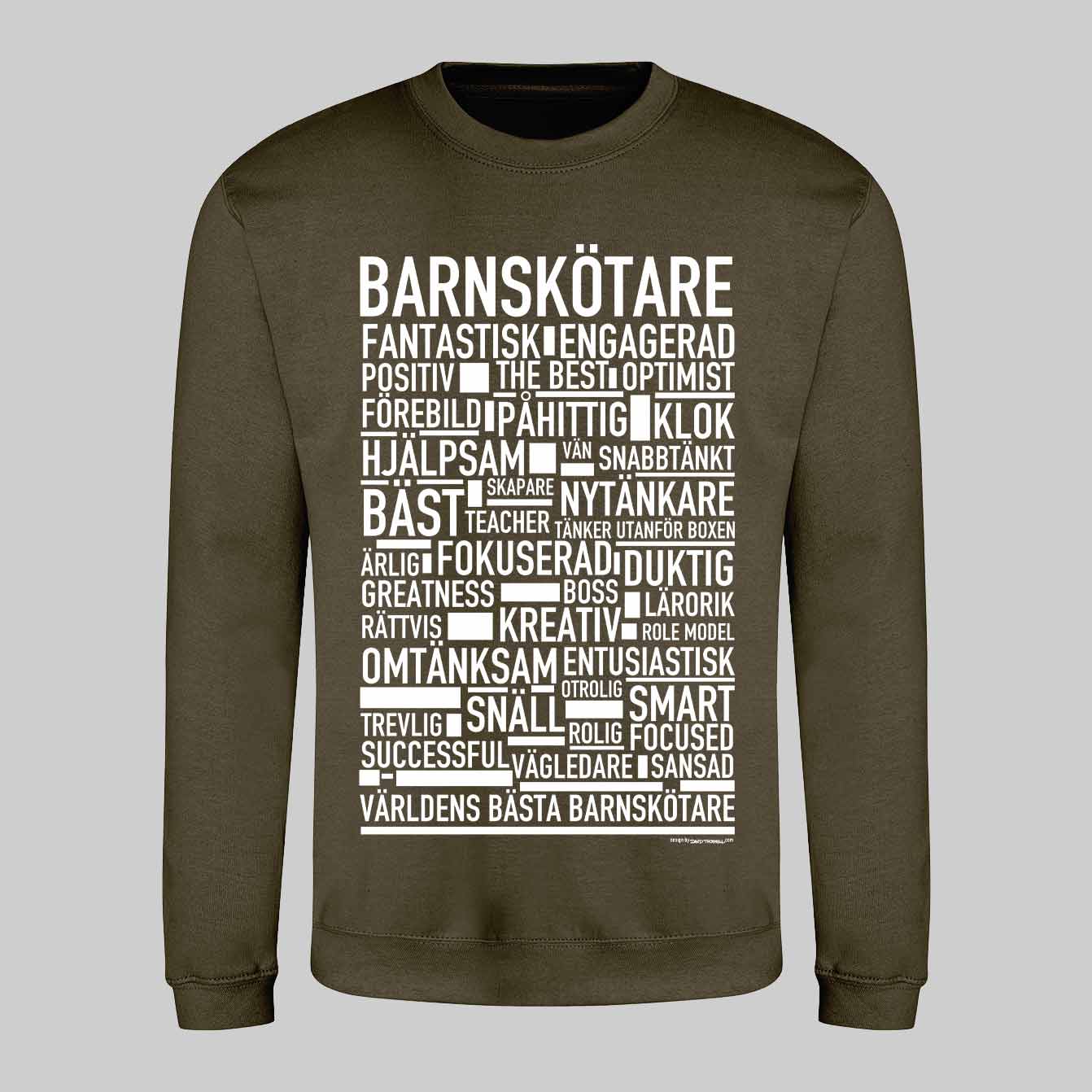 Barnskötare Text Sweatshirt