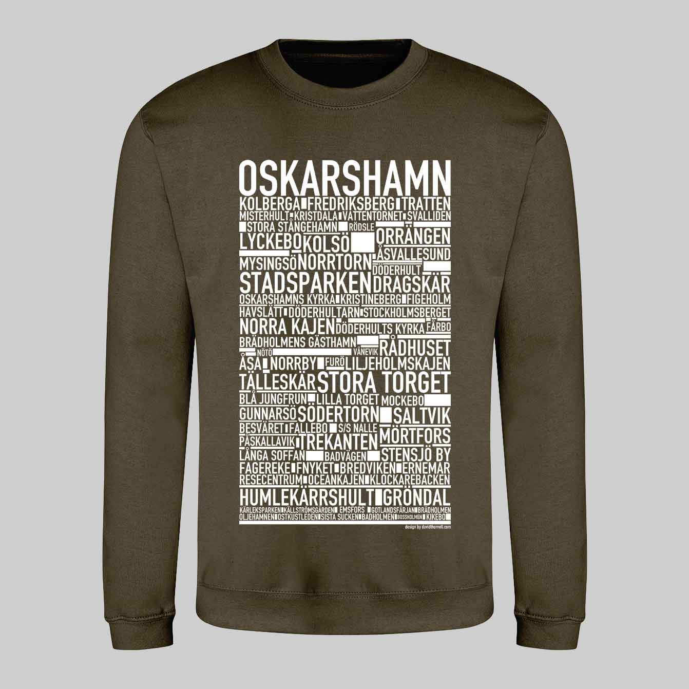 Oskarshamn Text Sweatshirt