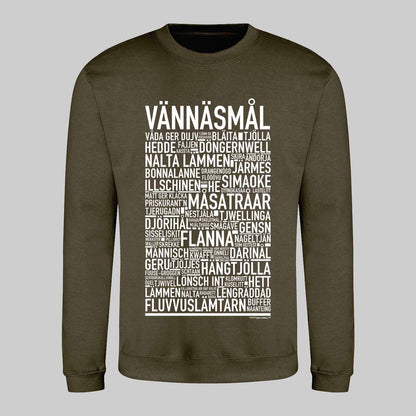 Vännäsmål Dialekt Text Sweatshirt