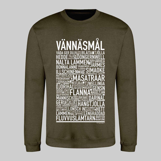 Vännäsmål Dialekt Text Sweatshirt