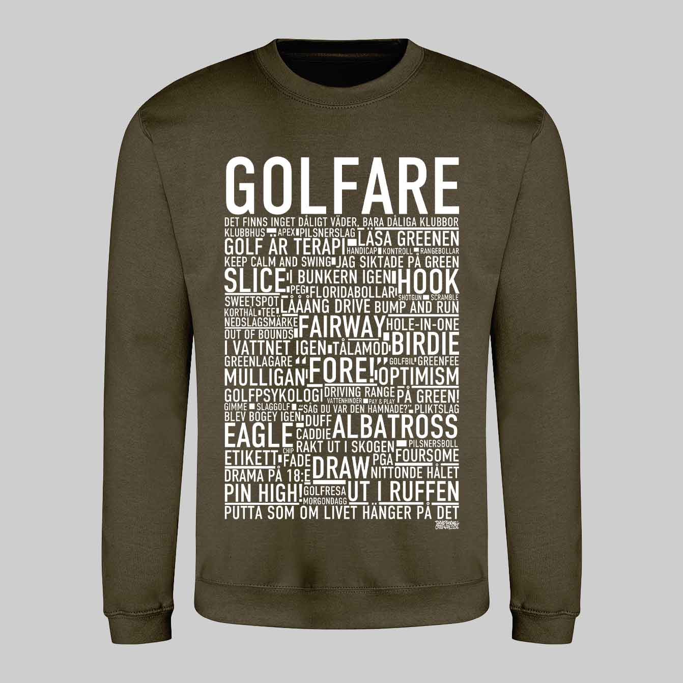 Golfare Text Sweatshirt