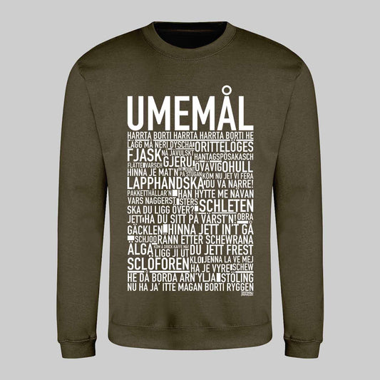 Umemål Dialekt Text Sweatshirt