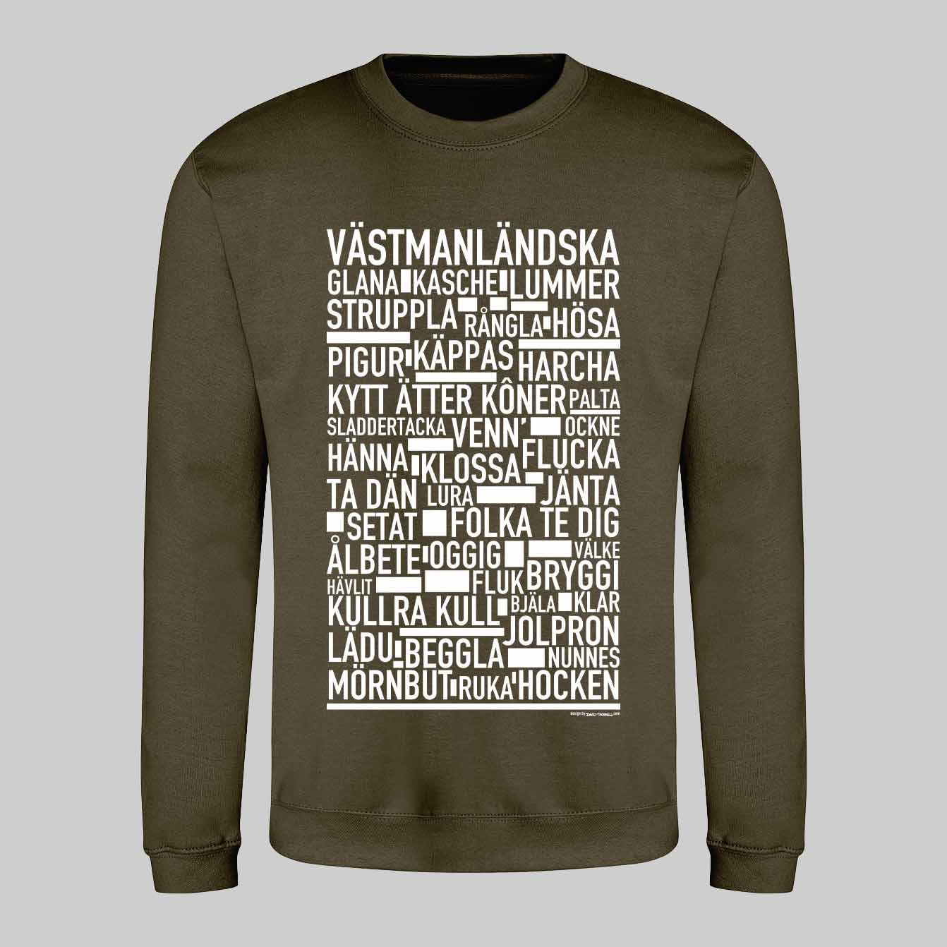 Västmanländska Dialekt Sweatshirt