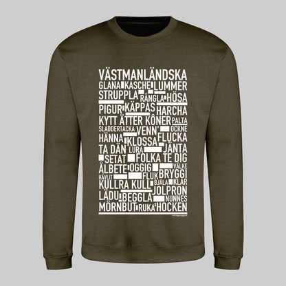 Västmanländska Dialekt Sweatshirt