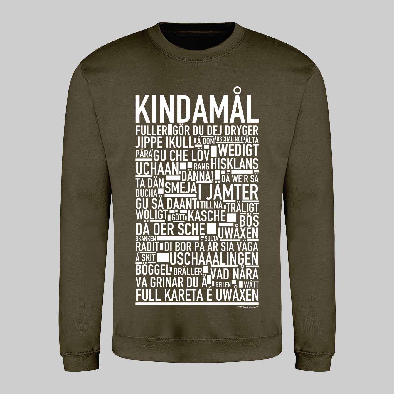 Kindamål Dialekt Text Sweatshirt
