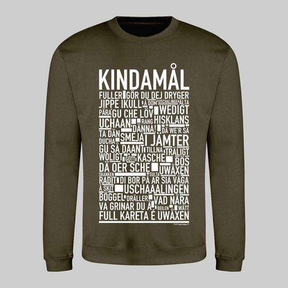 Kindamål Dialekt Text Sweatshirt