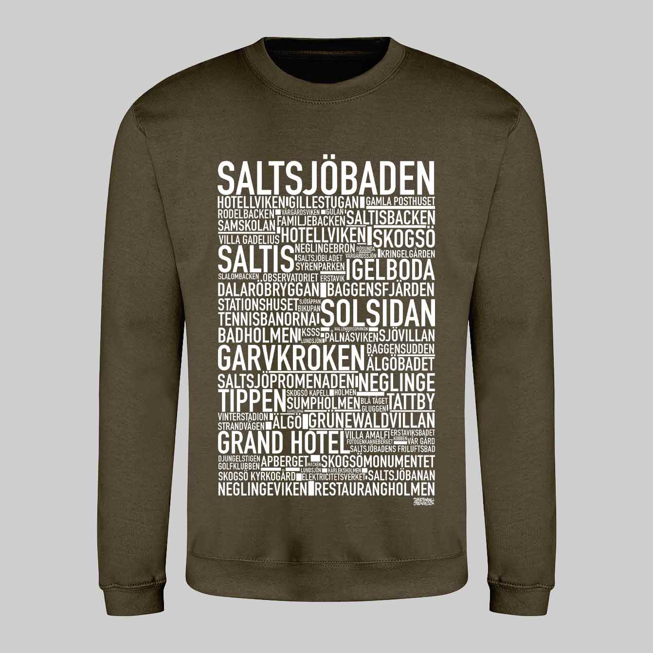 Saltsjöbaden Text Sweatshirt