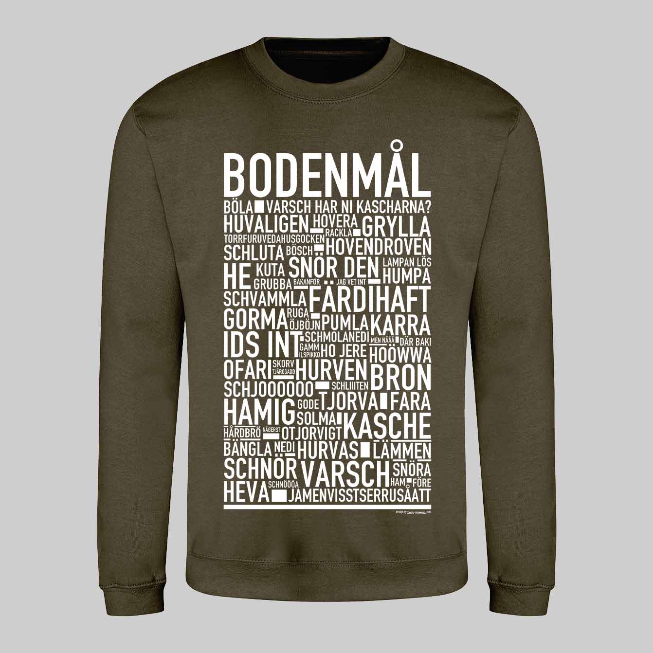 Bodenmål Dialekt Text Sweatshirt