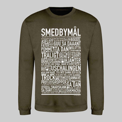 Smedbymål Dialekt Text Sweatshirt