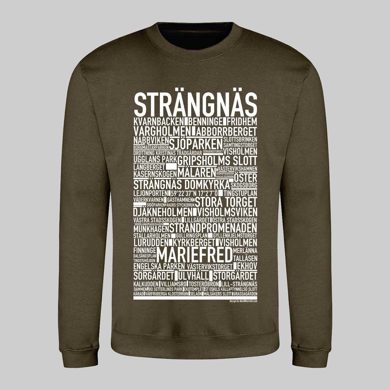 Strängnäs Text Sweatshirt